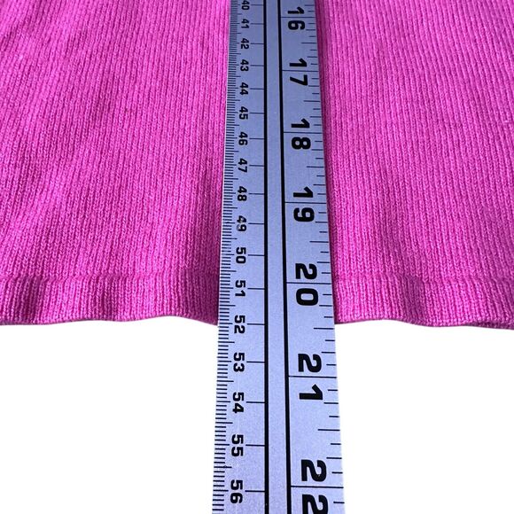 Carlisle Sweater Women Small Pink Silk Cashmere Crew Neck Pullover Long Sleeve - Picture 9 of 11